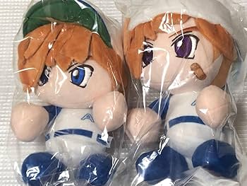 大幅値下げ！パワプロパワポケ、猪狩守、猪狩進、ガンダー＆ちくわのぬいぐるみセット Amazon.co.jp: パワプロくん ぬいぐるみ ／ ガンダー ちくわ